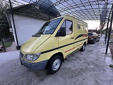 бампер для фит: Mercedes-Benz Спринтер: 2003 г., 2.7 л, Механика, Дизель, Бус — 3