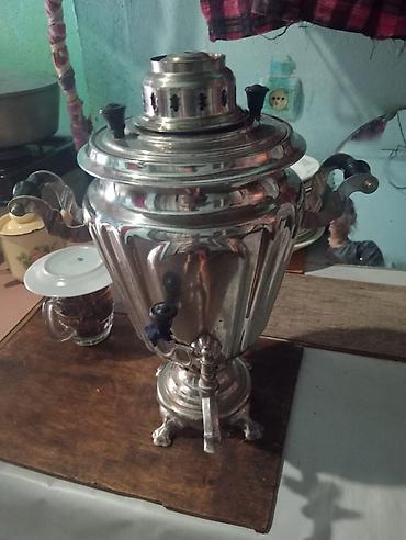antik samovar: Qədimi samovar yaxşı veziyyetde — 2