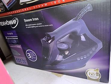Утюг Technomir, Паровой, Керамический, Самоочистка