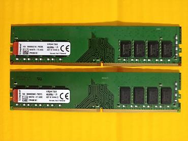 Оперативная память (RAM) для ПК: Оперативная память (RAM) для ПК, Б/у, Kingston, 16 ГБ, DDR4, 2400 МГц — 5