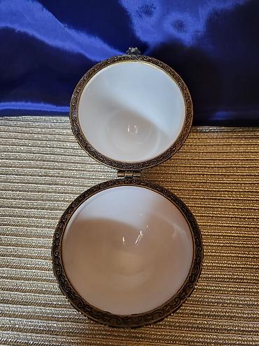 koktel set: Kutija nova za nakit,porcelanska Limoges by Vicko iz 80/90ih.god — 10