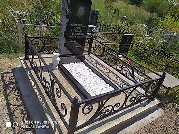 160: Изготовление крестов, Изготовление овалов с фото, Облицовка надгробий | Габбро, Мраморная крошка, Металл | Оформление — 6
