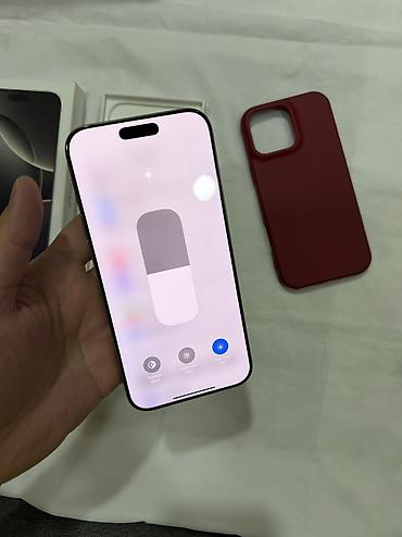 Apple iPhone: IPhone 16 Pro Max, Б/у, 256 ГБ, Natural Titanium, Зарядное устройство, Чехол, Кабель, 99 % — 8