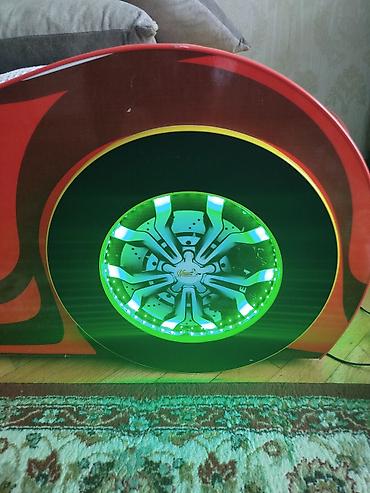 islenmis matras: Uşaq maşın formalı çarpayı – qırmızı “Ferrari” dizaynı - Korpus — 4