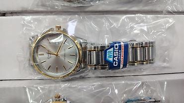 baki saat: CASIO kişi qol saatları – klassik dizayn, dəqiq yapon mexanizmi - — 2