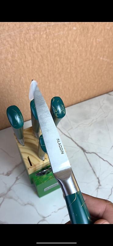 Ножи: Набор ножей (9 предметов) Имеется также в других расцветках ❗️Цена at lalafo.kg — 7 Ножи: Набор ножей (9 предметов) Имеется также в других расцветках ❗️Цена — 7