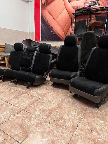 gx470 accessories: Чехлы Кожаные, С подушкой, цвет - Черный, Lexus, Новый, Самовывоз — 2