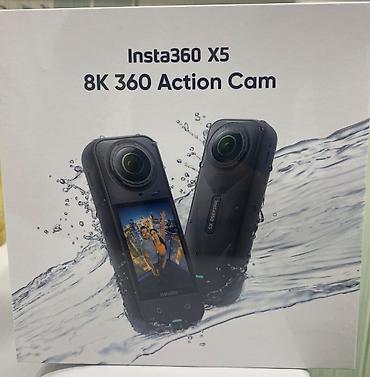 kamera temiri: Yenidir. Insta360 X5 – yeni nəsil 360° action kamera. 8K video — 1
