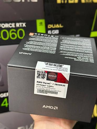 processor i7: Prosessor AMD Ryzen 7 gamer, > 4 GHz, 8 nüvə, Yeni — 2