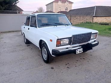 VAZ (LADA): VAZ 2107 “LADA Riva” sedan - Kuzov: ağ rəng, 4 qapı, klassik künclü — 2