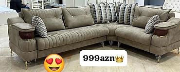 ev ucun mebel: Künc divan, Yeni, Şəhərdaxili pulsuz çatdırılma — 1