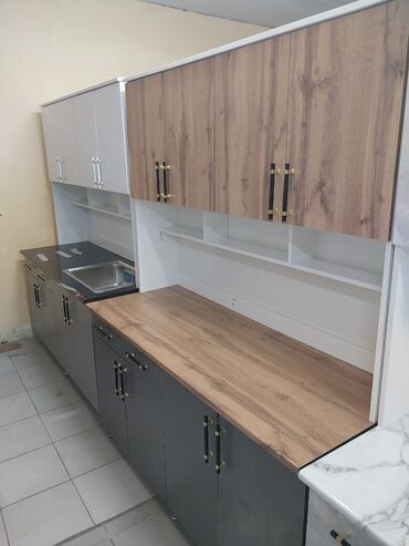 Кухонные гарнитуры: Кухонные гарнитуры с верхними и нижними модулями, нишей для — 13