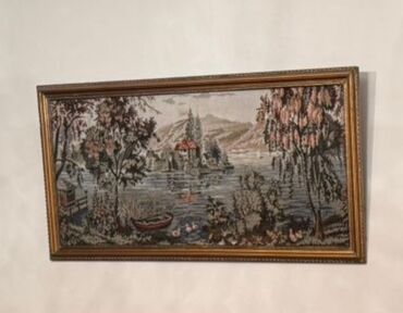 Digər ev dekoru: Panorama peyzaj mövzusunda iri ölçülü çərçivəli