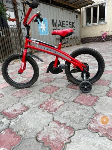 детский спортивный велосипед: Балдар үчүн велосипед, 2 дөңгөлөктүү, 4 - 6 жаш, Бала үчүн, Колдонулган