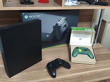 xbox seris x: Xbox One X 1TB oyun konsolu Xüsusiyyətlər: - 1TB daxili yaddaş – — 1