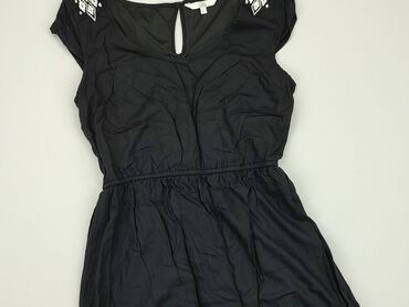 czarna sukienki wieczorowa krótka: Sukienka, M, Clockhouse, stan - Bardzo dobry