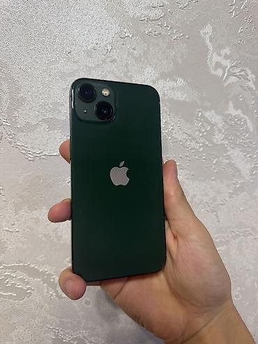 Уюлдук телефондор жана аксессуарлар: IPhone 13, Колдонулган, 128 ГБ, Жашыл, 80 % — 2
