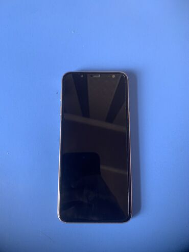 компютер для игр: Samsung Galaxy J6, Колдонулган, 32 ГБ, түсү - Саргыч боз, 2 SIM