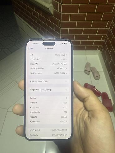 telefon zapcast: IPhone 14 Pro Max, 256 GB, Deep Purple, Face ID — 4