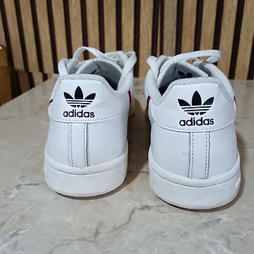 planika sebago cipele: Adidas Originals Continental 80 – bele kožne patike, broj 44,5 ug — 3