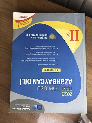Testlər: Riyaziyyat Testlər 11-ci sinif, DİM, 2-ci hissə, 2024 il — 2