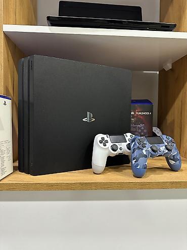 g29 oyun konsolu: Playstation 4 pro ideal vəziyyətdə təzə kimi 440 manat son təcili — 1