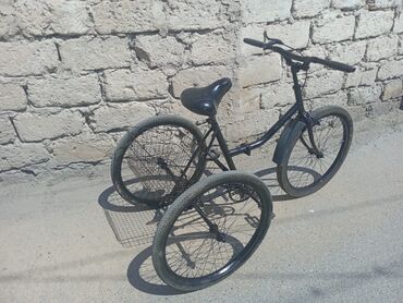 desna velosiped: İşlənmiş Şəhər velosipedi Desna, 26", sürətlərin sayı: 1, Ünvandan götürmə