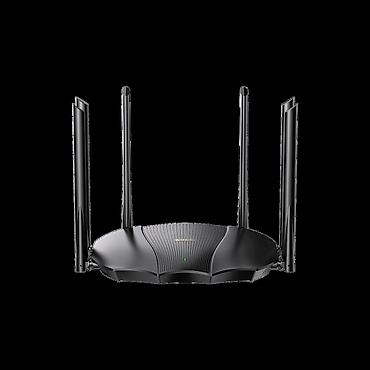 Модемдер жана тармак жабдуулары: Гигабитный Wi-Fi6 Ethernet Wireless AP+Router Tenda TX12 Pro AX3000 — 1