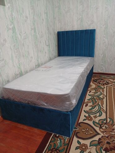 Təknəfərlik uşaq çarpayıları: Oğlan və qız üçün, Çarpayı, Bazalı, Matras ilə, Siyirməsiz — 6