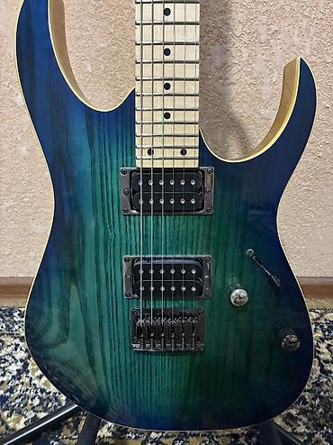 Спорт жана хобби: Электрогитара Ibanez RG421AHM, Blue Moon Burst Продаю электрогитару — 5