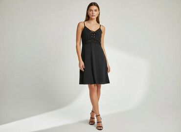 czerwona sukienki wieczorowa plus size: Shein, Sukienka damska, rozmiar S