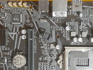 i3 4150: Материнская плата для ПК, Б/у, Gigabyte, LGA1200, Micro-ATX — 4