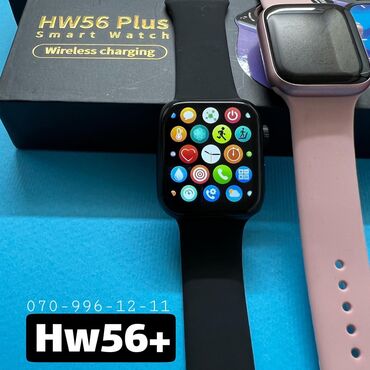 ekran ucun saat sekilleri: Hw 56 plus Yeni Apple Watch 6 Seriyasının tam birə bir kopyası. ❄