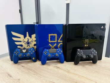 sony playstation 4 цена в бишкеке: Продаю лимитированные Sony PlayStation 4 слим, 500 гб. Приставки