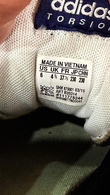 Кроссовки и спортивная обувь: Кроссовки, 38, 37, Adidas, Б/у, цвет - Синий, Самовывоз — 3