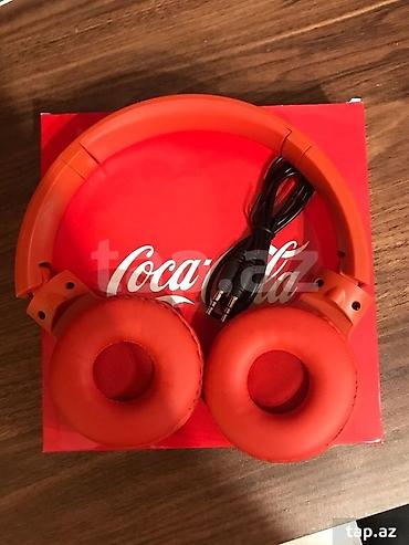 kalonka ev: Coca‑Cola temalı Bluetooth dinamik və qulaqlıq seti Bluetooth səs — 5