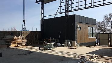 Аренда цехов, заводов и фабрик: Сдается производственный рабочий навес с тельфером и офисными — 5