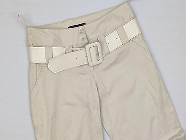 high waist: Spodnie materiałowe damskie, rozmiar S — 1