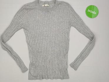 szary plaszcz pull: Sinsay, Sweter damski, rozmiar L — 2