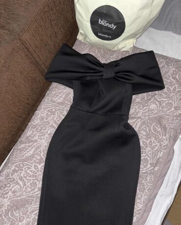 maturske haljine za punije devojke: S (EU 36), color - Black, Evening, Other sleeves