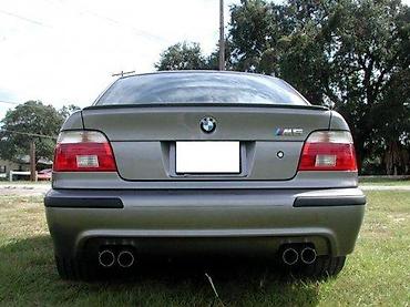 LIP SPOJLER REP ZA GEPEK BMW E39 | LIP Spojler rep za gepek vrata Za