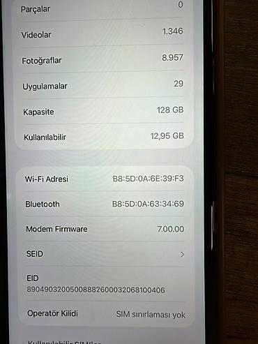 iphone 11 adapter: IPhone 11, 128 GB, Ağ, Face ID — 1
