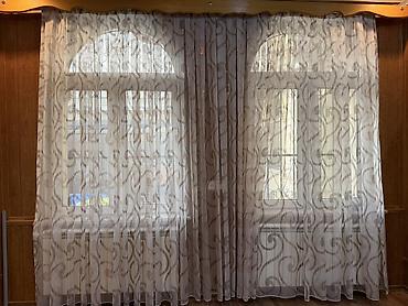 eleqant perde: Linens markası Tül pərdə – şəffaf, yüngül və zərif dizayn - Material — 2
