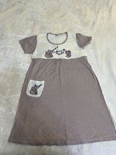 продаю пижаму: Продаю пижамы платья для беременных/кормления. Размер М-Л. Надевала