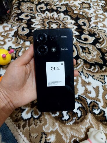 орзон телефон: Redmi, Redmi Note 13, 256 ГБ, түсү - Кара