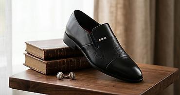 kişi balaklavları: Pierre Cardin kişi klassik ayaqqabı . Təbii dəridir Təp təzədir heç — 6