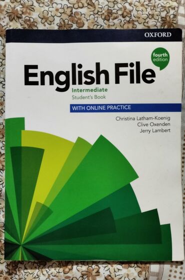 Kitablar, jurnallar, CD, DVD: English file intermediate fourth edition 2si birlikdə