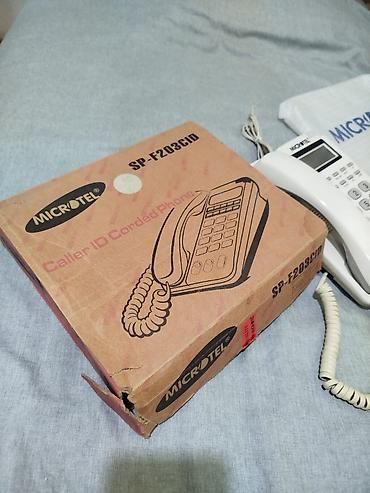 3 simli telefon: Məhsul: Microtel SP-F203CID – simli masaüstü telefon, Caller ID — 7