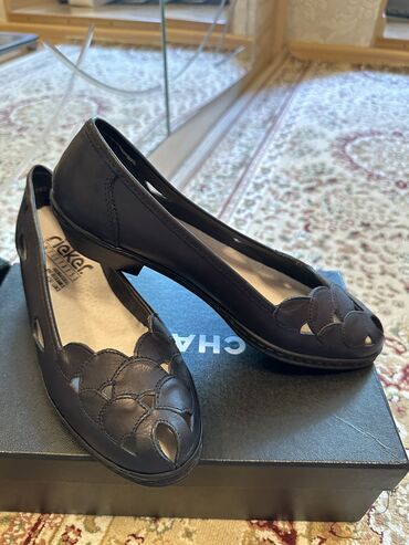 женские черные замшевые туфли: Туфли 36, түсү - Кара