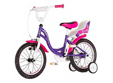 svecana obuca: Bicikl kids Visitor Princess 16" 9" V-brake + kontra, 105–125 cm — 5